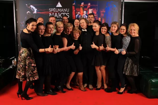 Spēlmaņu nakts apbalvošanas ceremonija, TV tiešraide, 2015. gada decembris