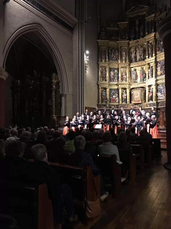 Pieci koncerti dažādās pilsētās Spānijā, 2015.gada oktobris